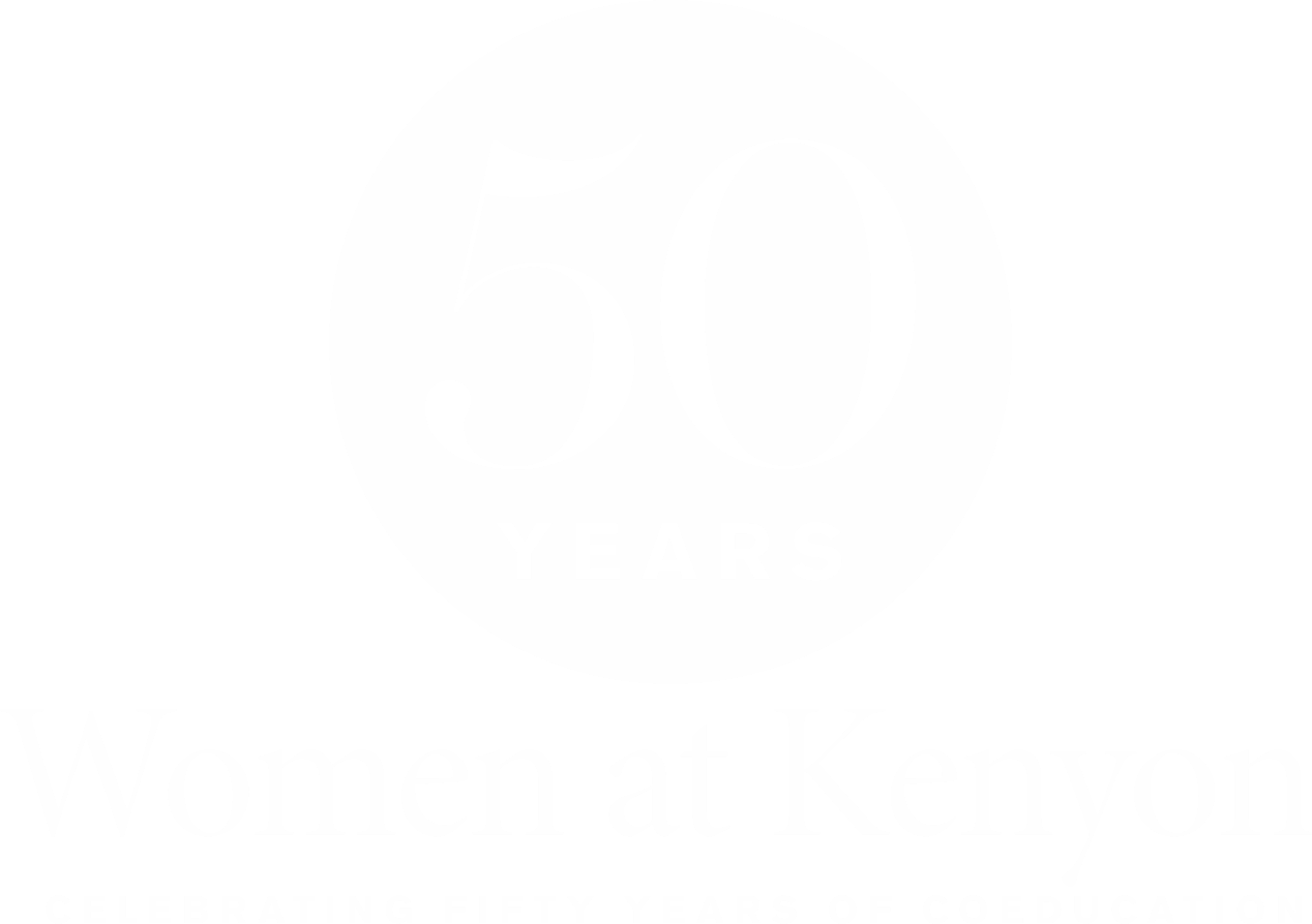 Women at Kenyon 50 Years